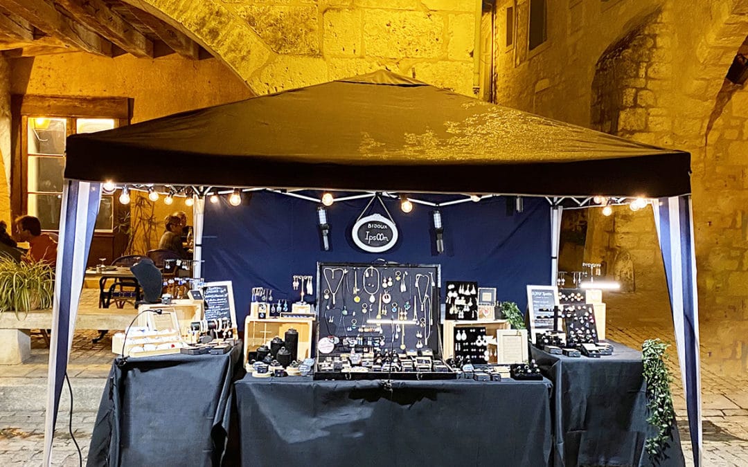 STAND IPSOOM au MARCHÉ NOCTURNE d’EYMET