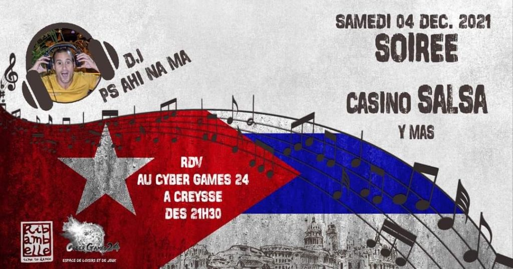 Best of Bergerac Agenda Cyber Games 24 Creysse soirée casino salsa