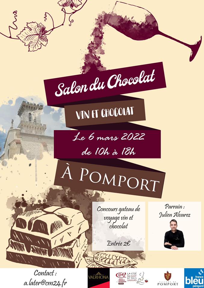 Best of Bergerac Agenda Salon du chocolat Pomport