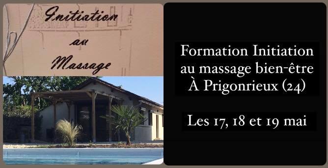 Best of Bergerac Agenda Laurent CHARRIER Formation initiation massage bien-être